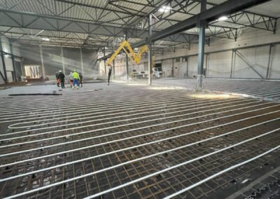 Põrandate ettevalmistus- ja soojustustööd.